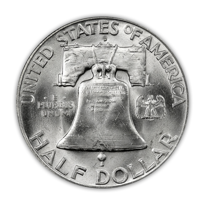 1949 Franklin 90% Silver Half Dollar Denver - Uncirculated