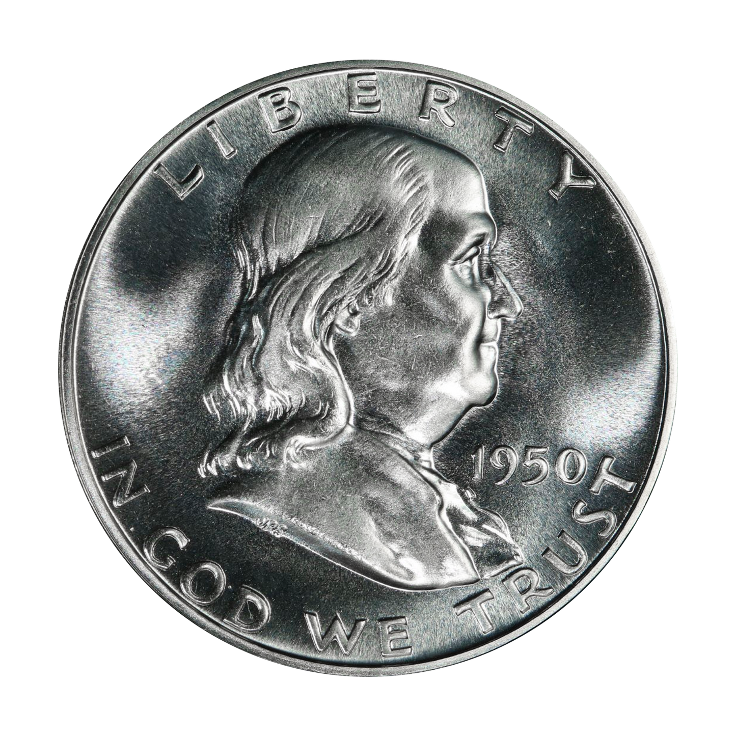 1950 Franklin 90% Silver Half Dollar Philadelphia - Proof