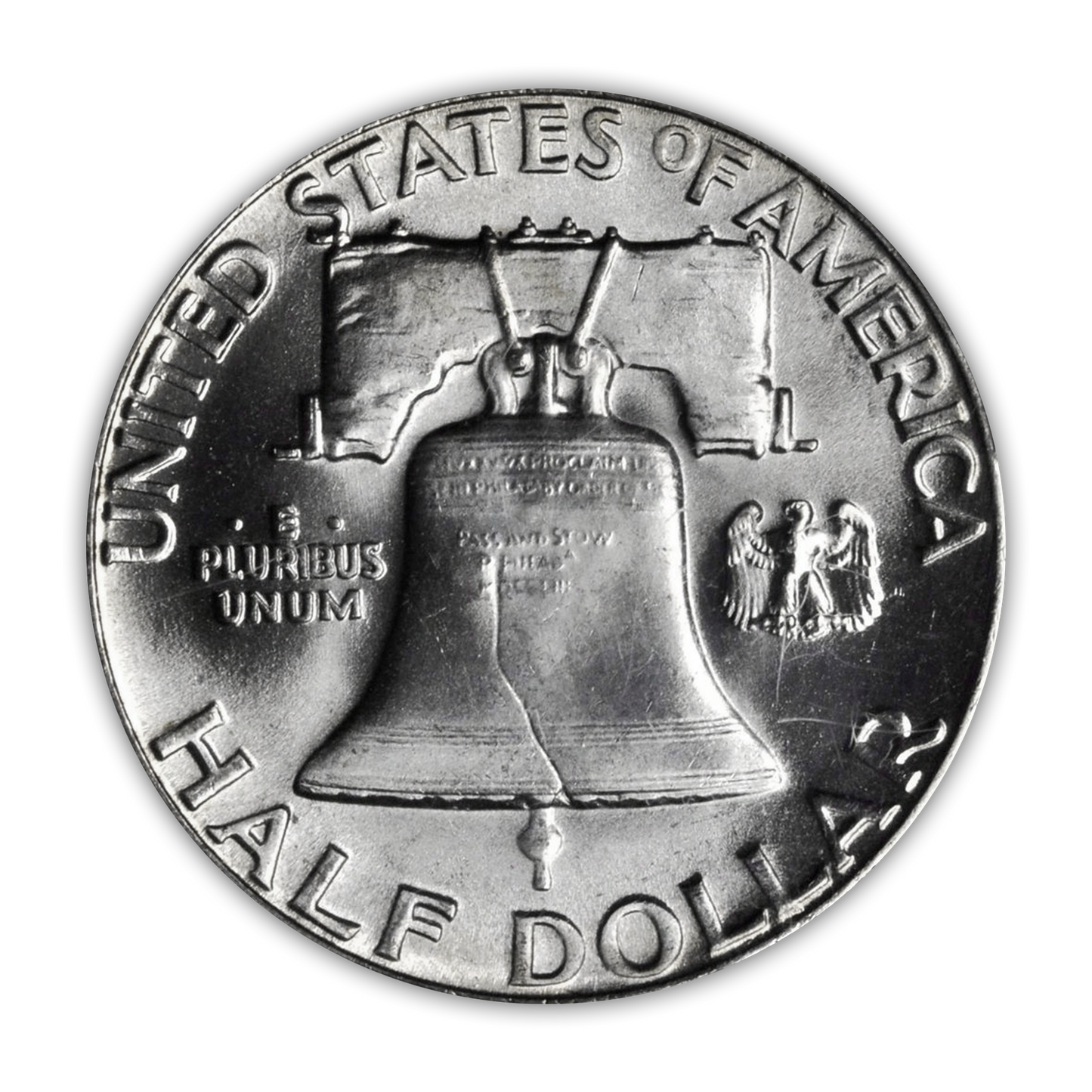 1950 Franklin 90% Silver Half Dollar Philadelphia - Uncirculated