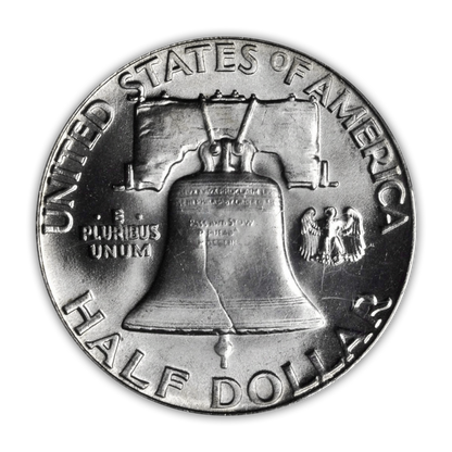 1950 Franklin 90% Silver Half Dollar Philadelphia - Uncirculated