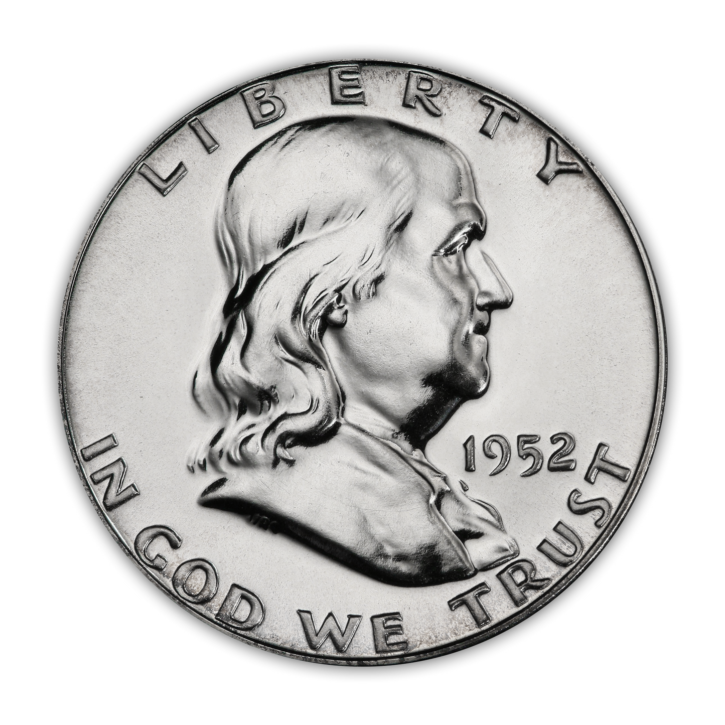 1952 Franklin 90% Silver Half Dollar Philadelphia - Proof