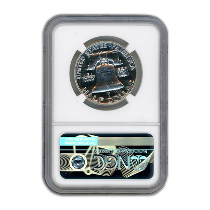 1952 Franklin Silver Half Dollar - Recut Hair VP-001 50C NGC PF66
