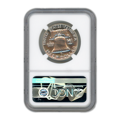 1952 Franklin Silver Half Dollar - Recut Hair VP-001 50C  NGC PF67