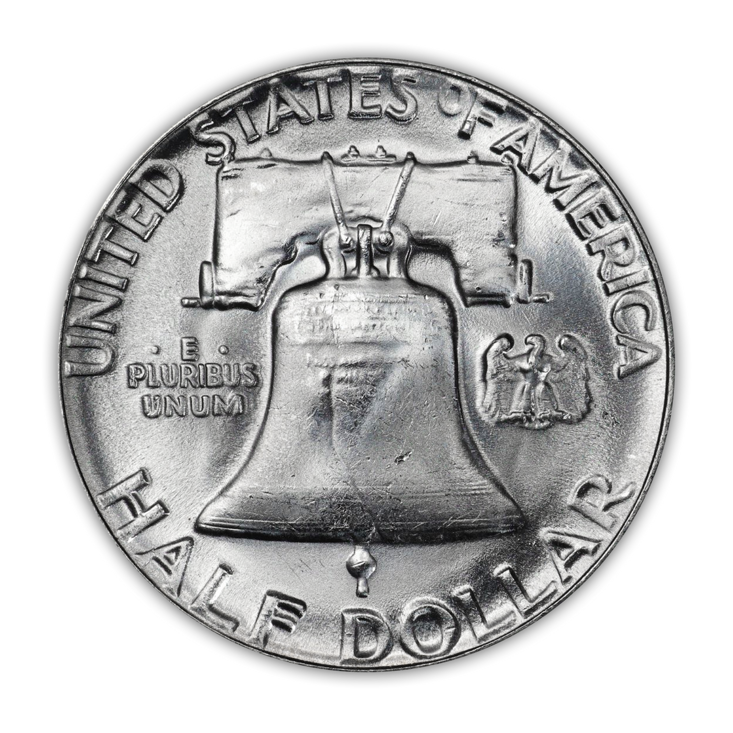 1953 Franklin 90% Silver Half Dollar Philadelphia - Uncirculated
