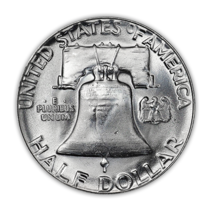 1953 Franklin 90% Silver Half Dollar Philadelphia - Uncirculated