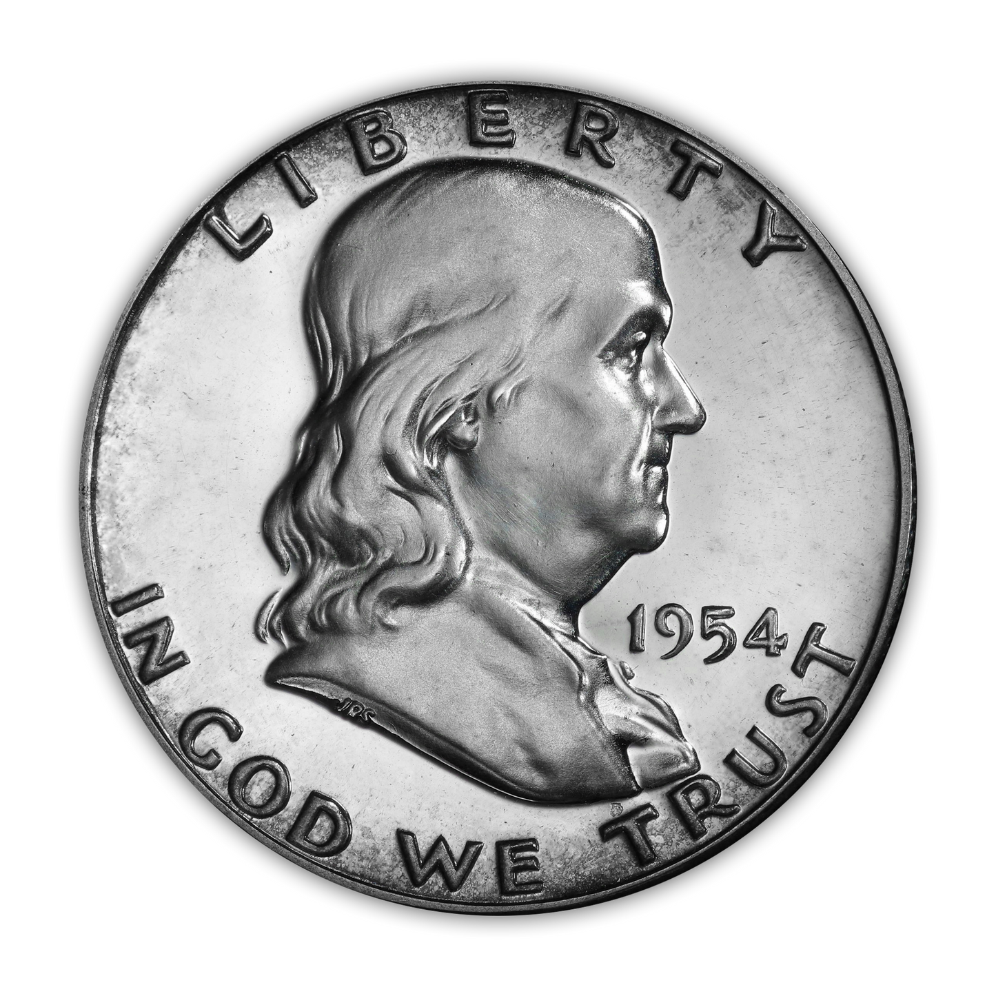 1954 Franklin 90% Silver Half Dollar Philadelphia - Proof