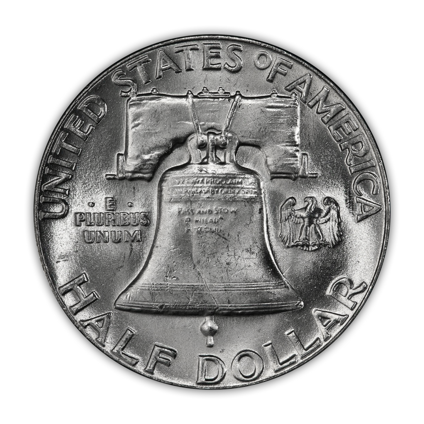 1954 Franklin 90% Silver Half Dollar Philadelphia - Uncirculated
