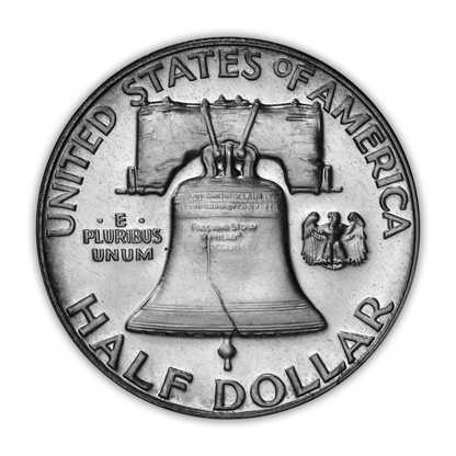 1955 Franklin 90% Silver Half Dollar Philadelphia - Proof