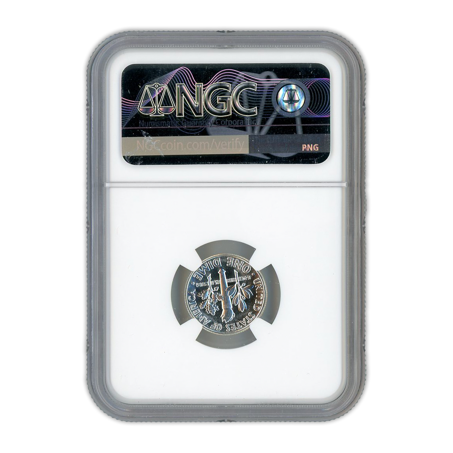1955 Roosevelt Dime - NGC PF69 Sight White