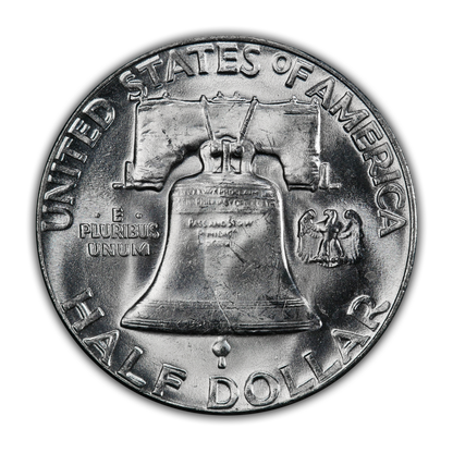1956 Franklin 90% Silver Half Dollar Philadelphia - Proof