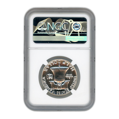 1956 Franklin Silver Half Dollar Type 1 -  NGC PF68 Sight White