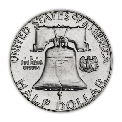 1957 Franklin 90% Silver Half Dollar Philadelphia - Proof