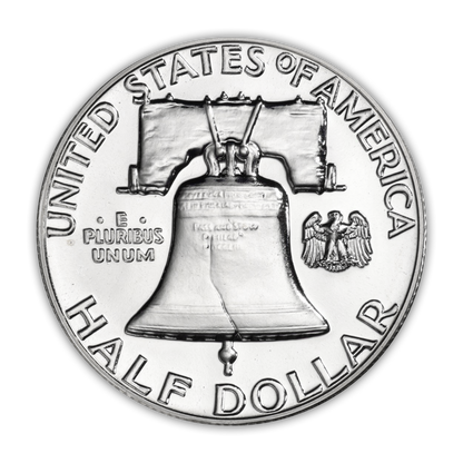 1958 Franklin 90% Silver Half Dollar Philadelphia - Proof