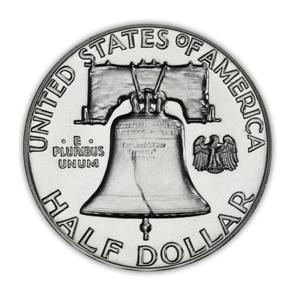 1959 Franklin 90% Silver Half Dollar Philadelphia - Proof