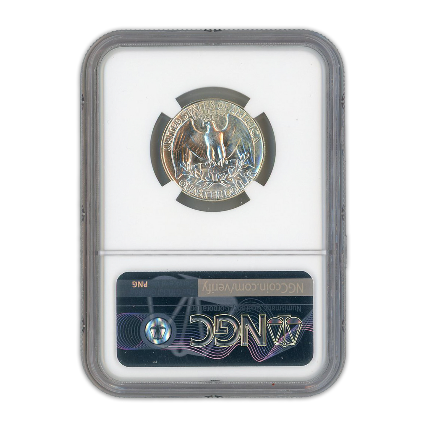 1959 Washington Quarter - Type B Reverse - NGC MS64