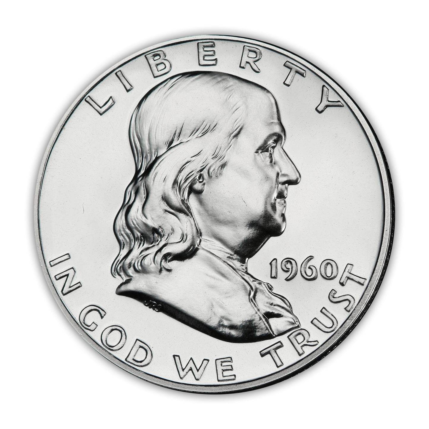 1960 Franklin 90% Silver Half Dollar Philadelphia - Proof