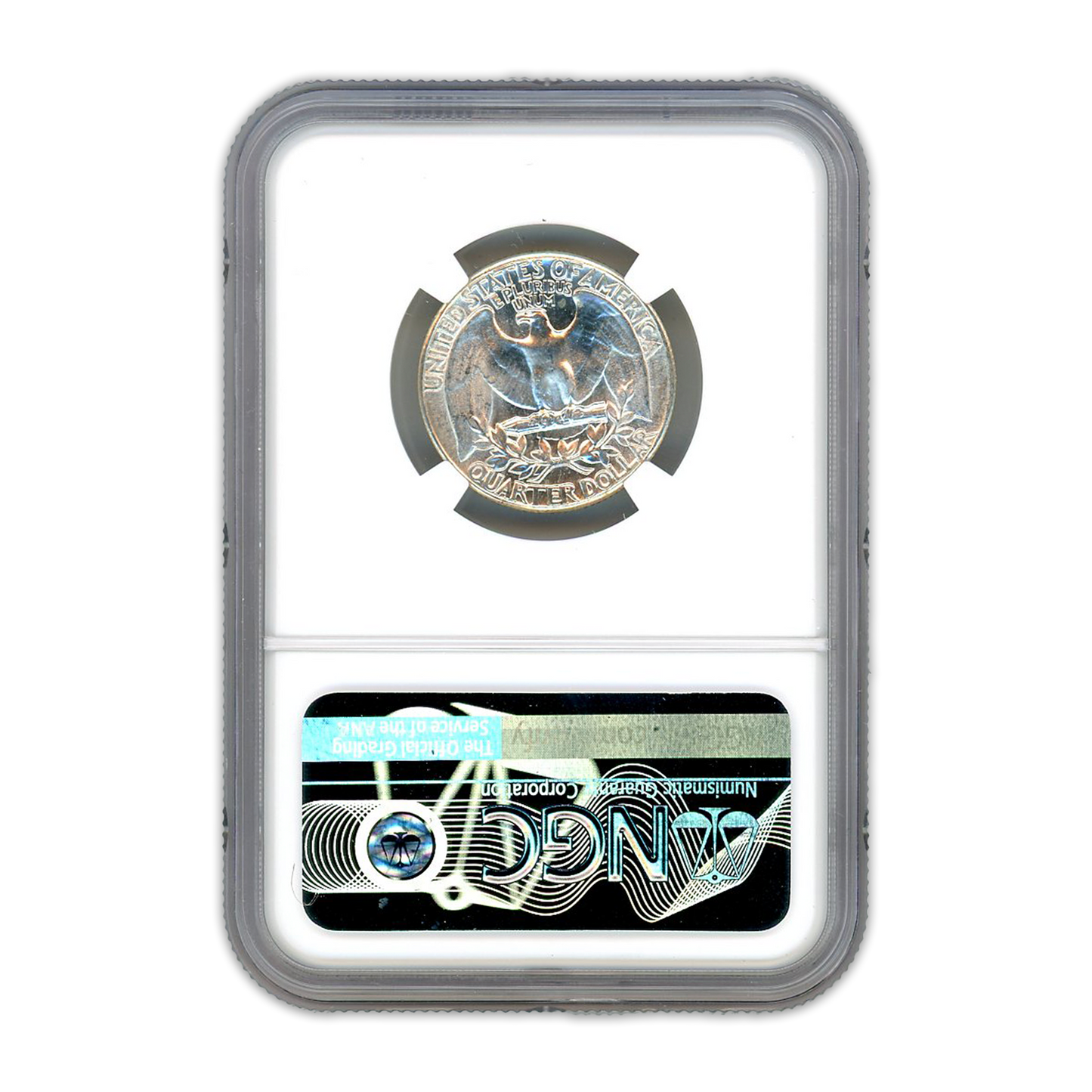 1960 Washington Quarter - Type B Reverse - NGC MS65