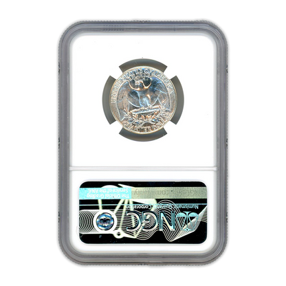 1960 Washington Quarter - Type B Reverse - NGC MS65