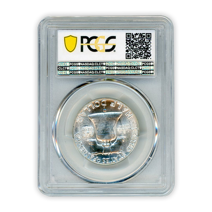 1961 Franklin Silver Half Dollar - Bugs Bunny - PCGS MS64 FS-401