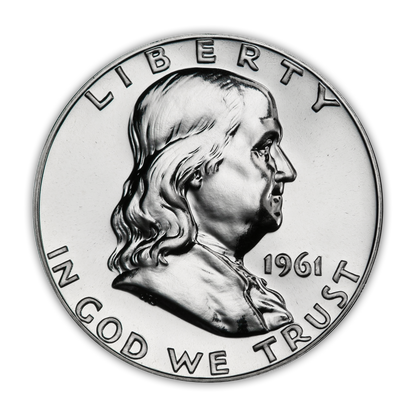 Franklin 90% Silver Half Dollar Philadelphia - Proof