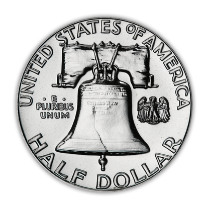 1961 Franklin 90% Silver Half Dollar Philadelphia - Proof