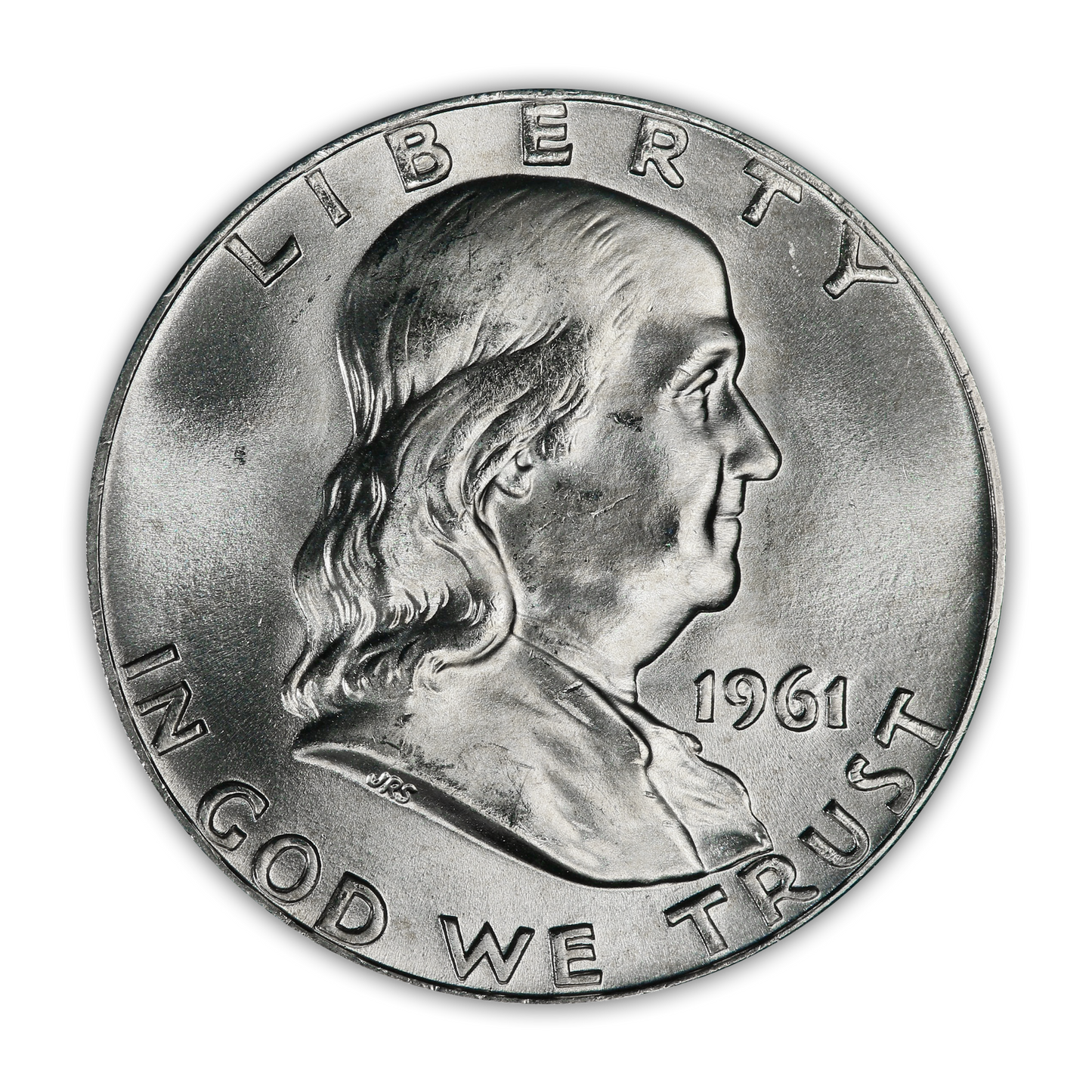 1961 Franklin 90% Silver Half Dollar Denver - Uncirculated