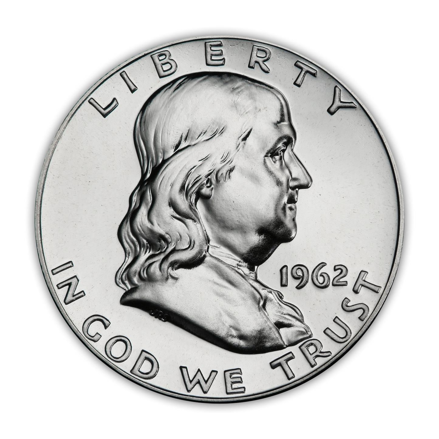 1962 Franklin 90% Silver Half Dollar Philadelphia - Proof