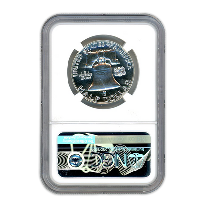 1962 Franklin Silver Half Dollar - D on Bell -  NGC PF66