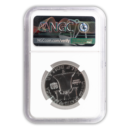 1962 Franklin Silver Half Dollar - NGC PF66 Star Sight White