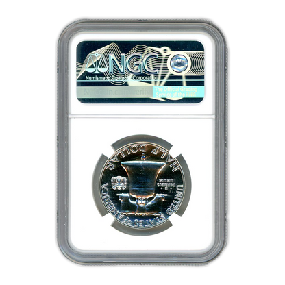 1962 Franklin Silver Half Dollar - NGC PF68 Sight White