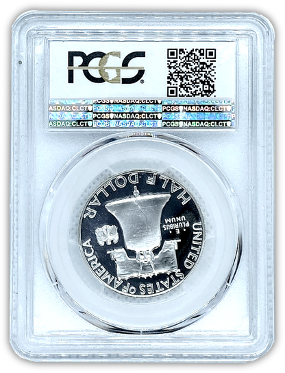 1962 Franklin Silver Half Dollar - PCGS PR67 Deep Cameo Sight White