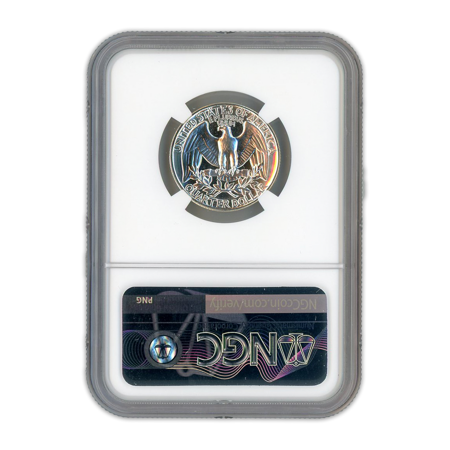 1962 Washington Silver Quarter Philadelphia - NGC PF67 Sight White