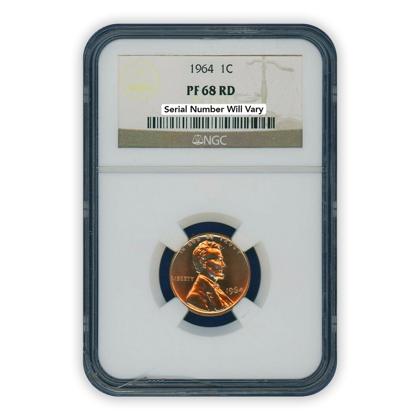 1964 US Proof Set - 5 Coins - NGC PF68