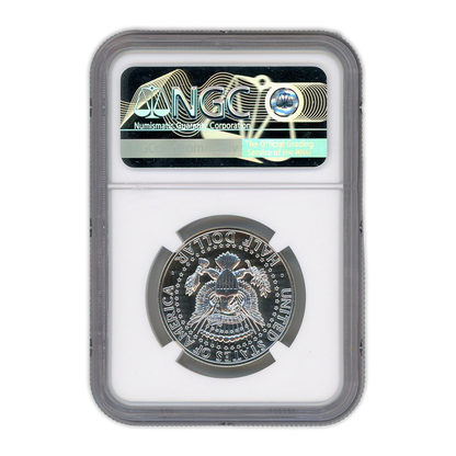 1964 Kennedy Silver Half Dollar - Accented Hair - NGC PF69