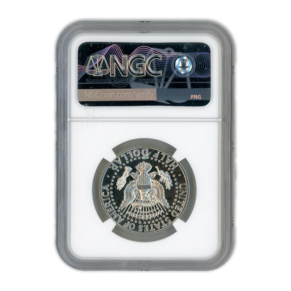 1964 Kennedy Silver Half Dollar Philadelphia - Accented Hair - NGC PF66 CAMEO
