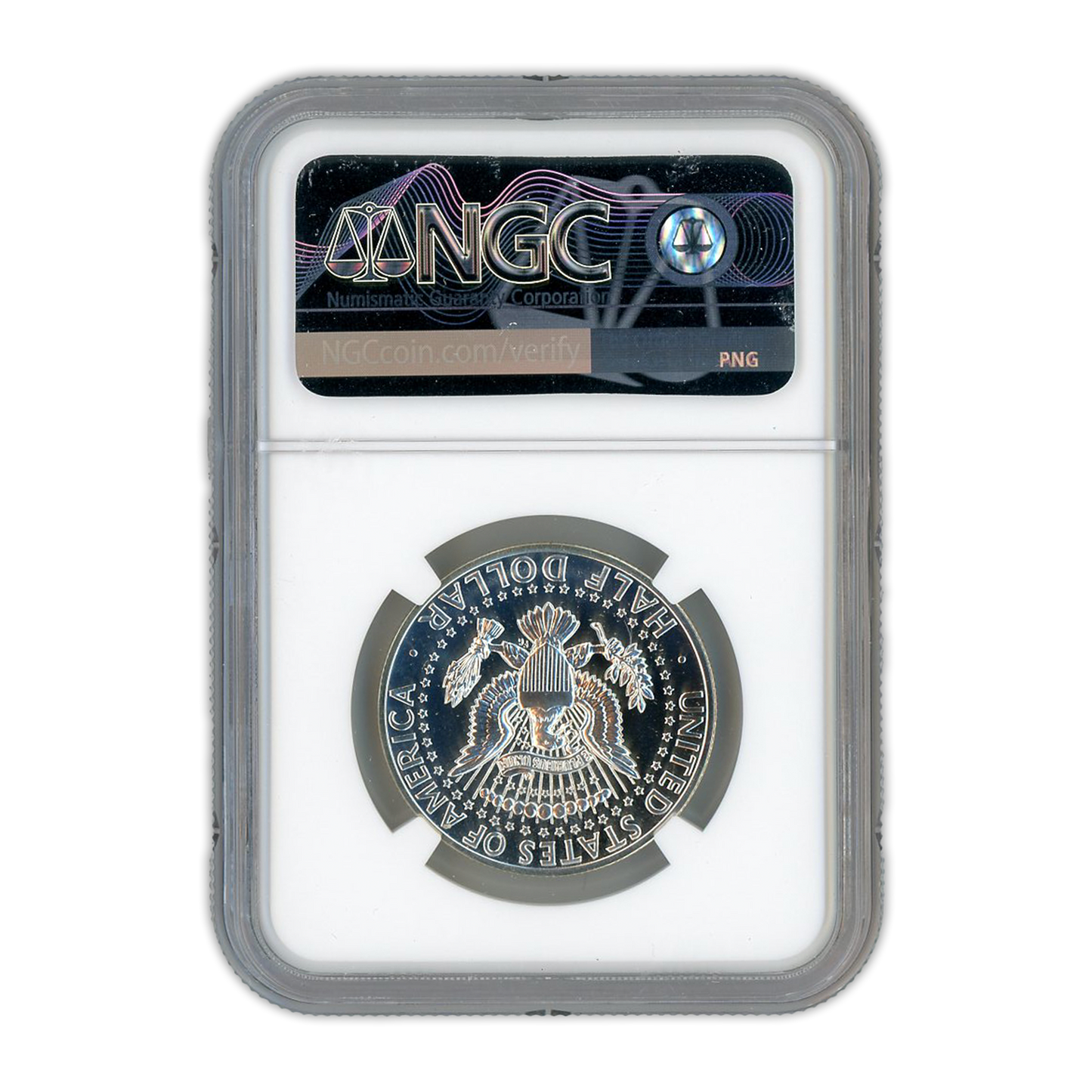 1964 Kennedy Silver Half Dollar Philadelphia - Accented Hair - NGC PF66