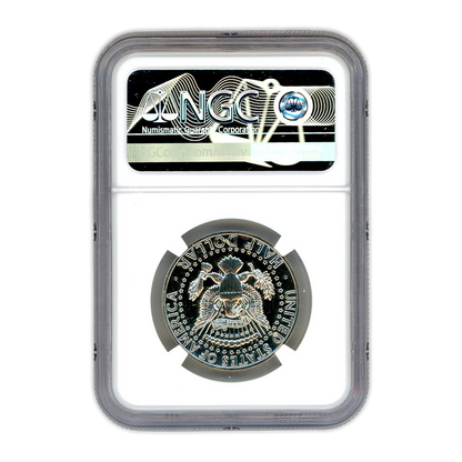 1964 Kennedy Silver Half Dollar Philadelphia - Accented Hair - NGC PF67