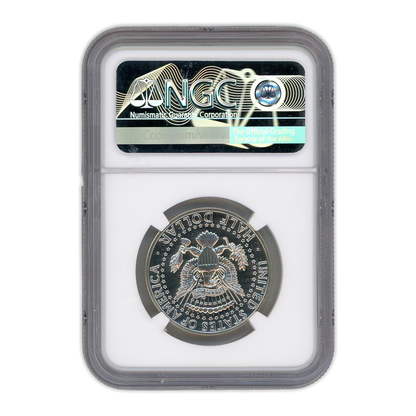 1964 Kennedy Silver Half Dollar - Accented Hair - NGC PF67 CAMEO