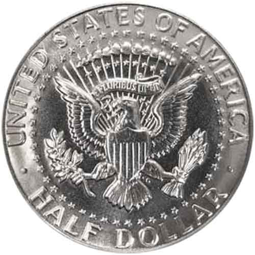 1965 Kennedy 40% Silver Half Dollar Roll of 20 - Uncirculated