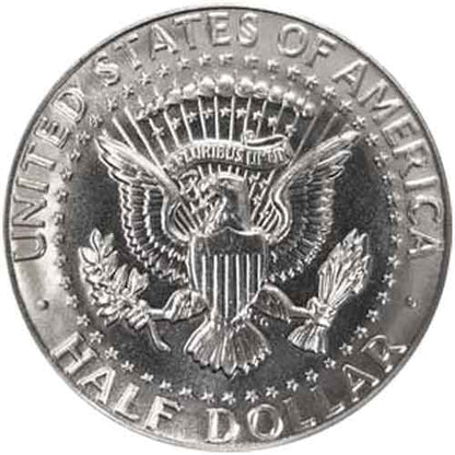 1965 Kennedy 40% Silver Half Dollar Roll of 20 - Uncirculated