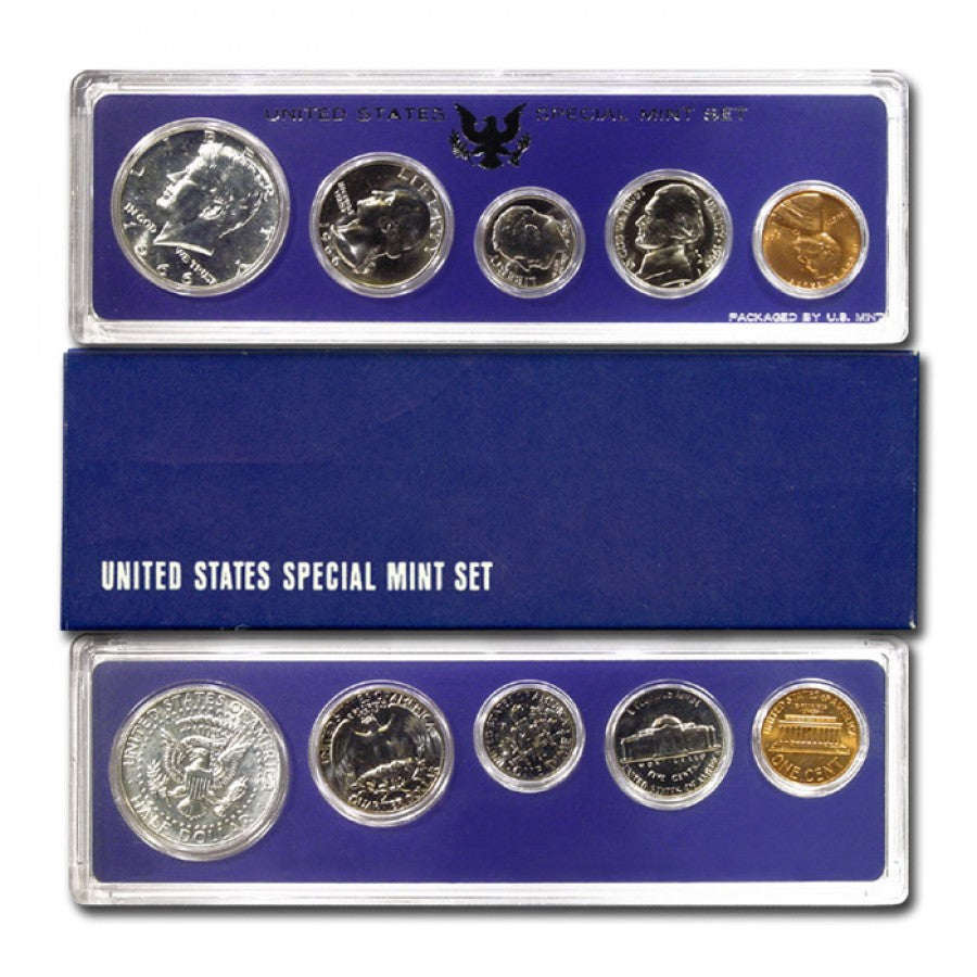1966 & 1967 US Special Mint Set Combo - 10 Coins