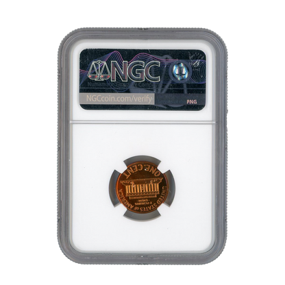 1970 S TDO Lincoln Cent - Large Date - FS-107 NGC PF67 RD