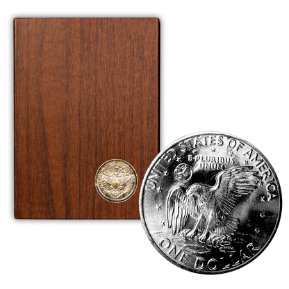 1972 Eisenhower 40% Silver Dollar San Francisco - Proof Brown Pack (OGP)