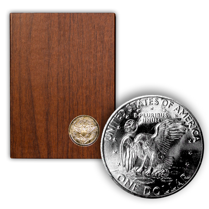 1973 Eisenhower 40% Silver Dollar San Francisco - Proof Brown Pack (OGP)