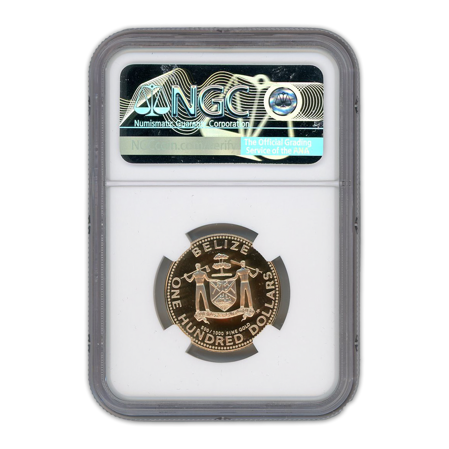 1979 FM Belize $100 Star of Bethlehem -  NGC PF70 Ultra Cameo