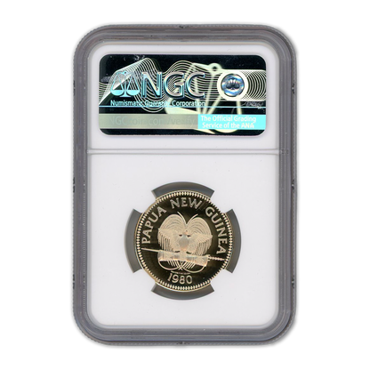 1980  FM Guinea 100k Festival Of Arts -  NGC PF70 Ultra Cameo