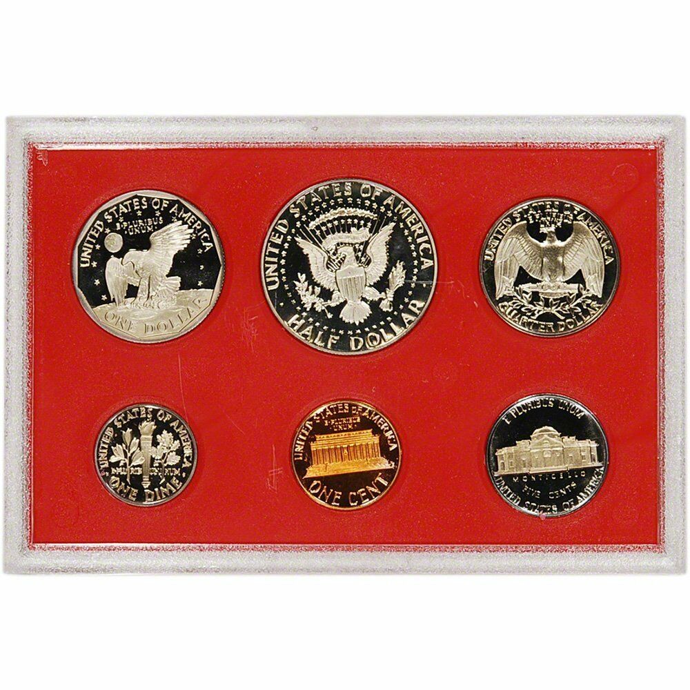 1981 US Proof Set - 6 Coins