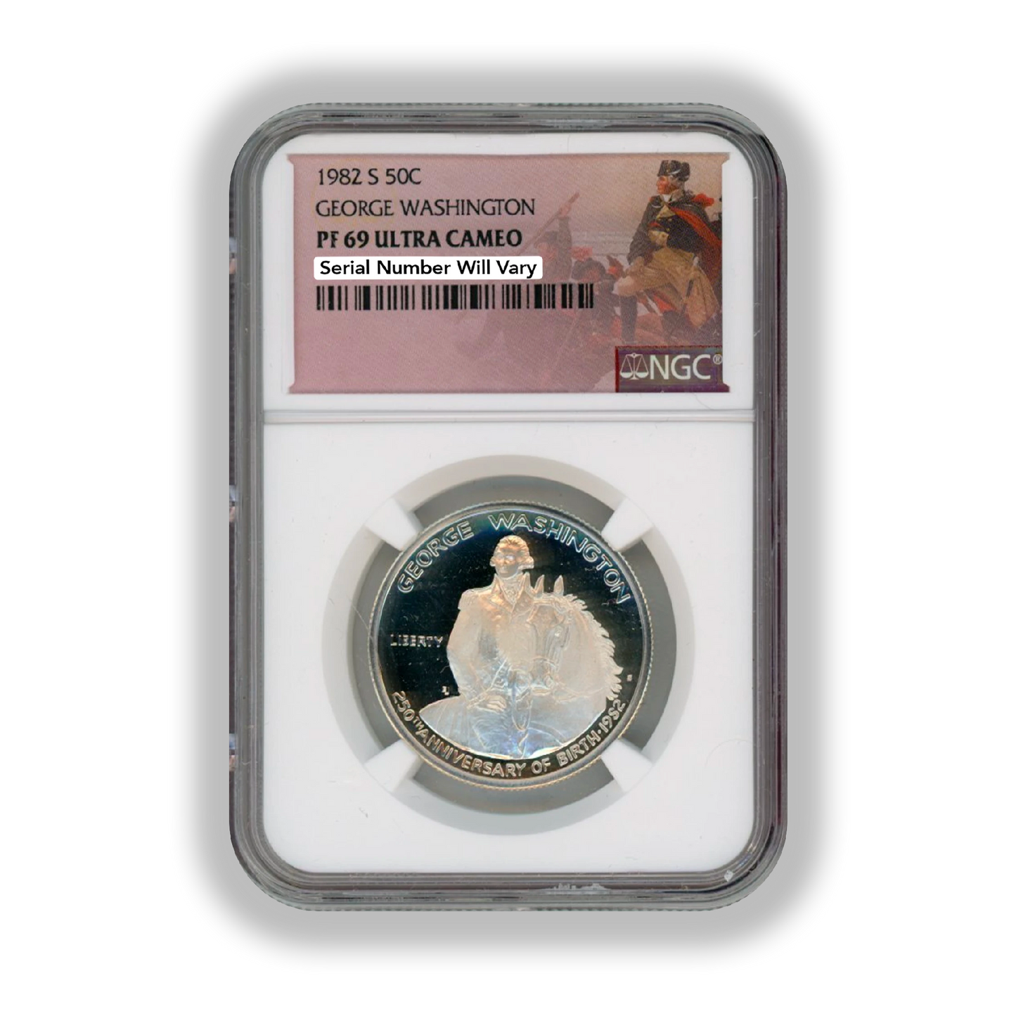 1982 George Washington Silver Half Dollar - Proof - NGC PF69