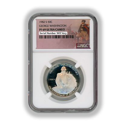 1982 George Washington Silver Half Dollar - Proof - NGC PF69