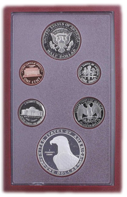 1983 US Prestige Proof Set - 6 Coins